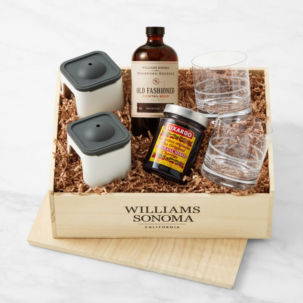old fashioned cocktail gift basket