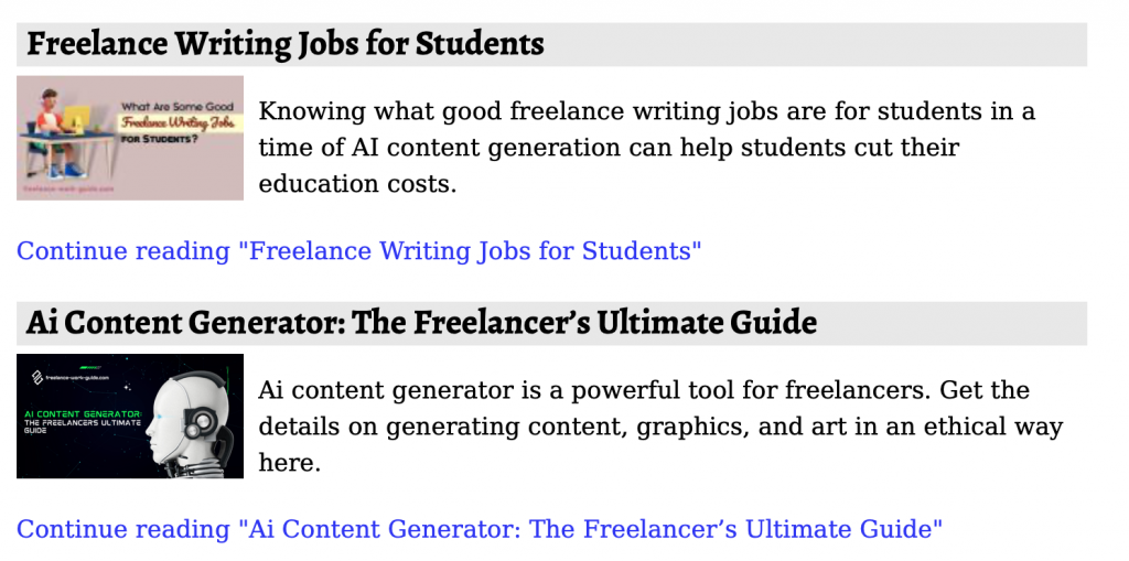Freelance Work Guide Blog