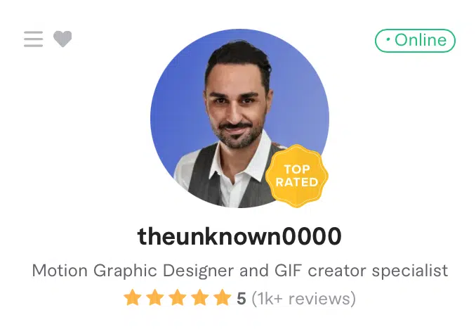 theunknown0000 on fiverr