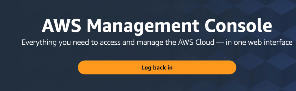 What is the Amazon management console?